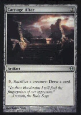 Carnage Altar - Zendikar: #198, Magic: The Gathering Nm R71