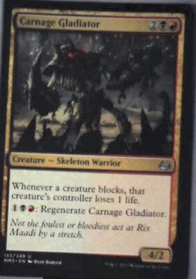 Carnage Gladiator - Modern Masters 2017: #155, Magic: The Gathering Nm R71
