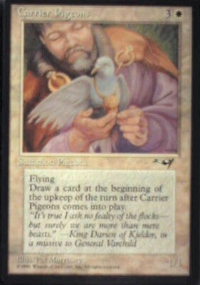 Carrier Pigeons (Hand) - Alliances: #1b, Magic: The Gathering Nm R77