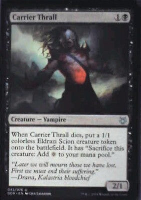 Carrier Thrall - Duel Decks: Nissa vs. Ob Nixilis: #42, Magic: The Gathering