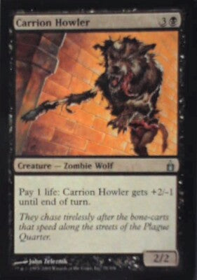 Carrion Howler - Ravnica: City of Guilds: #79, Magic: The Gathering Nm R57