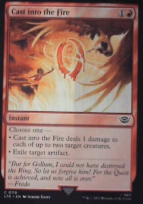Cast into the Fire: #118, Magic: The Gathering Nm R72