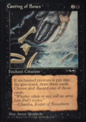 Casting of Bones - Alliances: #44a, Magic: The Gathering Nm R68