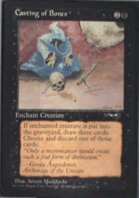 Casting of Bones (Hooded Figure) - Alliances: #44b, Magic: The Gathering Nm R68