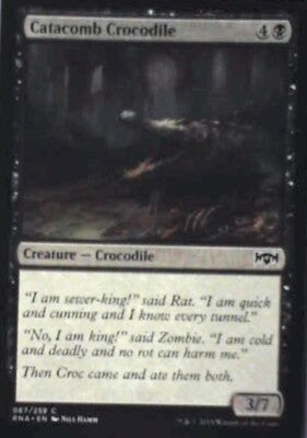 Catacomb Crocodile - Ravnica Allegiance: #67, Magic: The Gathering Nm R71