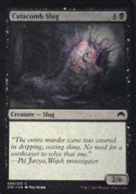 Catacomb Slug - Magic Origins: #86, Magic: The Gathering Nm R71