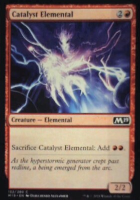 Catalyst Elemental - Core Set 2019: #132, Magic: The Gathering Nm R71