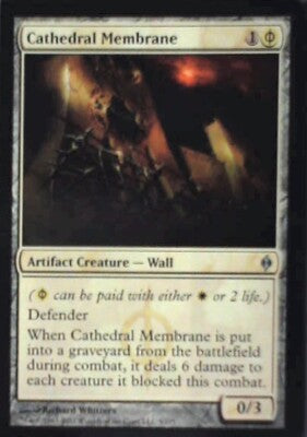 Cathedral Membrane - New Phyrexia: #5, Magic: The Gathering Nm R71