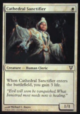 Cathedral Sanctifier - Avacyn Restored: #11, Magic: The Gathering Nm R71