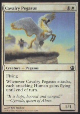 Cavalry Pegasus - Theros: #2, Magic: The Gathering Nm R71