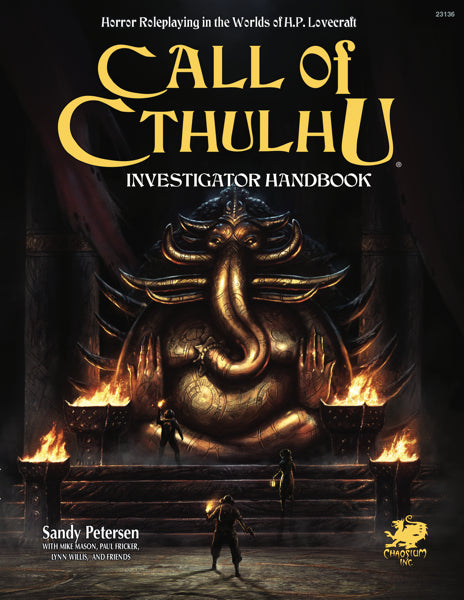 Call Of Cthulhu 7e Investigator Handbook