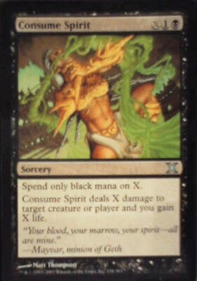 Consume Spirit - The List Reprints: #DDC-56, Magic: The Gathering Nm R76