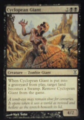 Cyclopean Giant - Time Spiral: #100, Magic: The Gathering Nm R55
