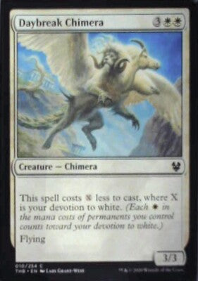 Daybreak Chimera - Theros Beyond Death: #10, Magic: The Gathering Nm R65