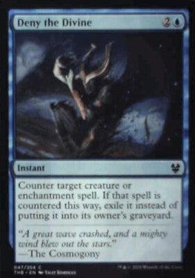 Deny the Divine - Theros Beyond Death: #47, Magic: The Gathering Nm R65