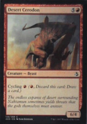 Desert Cerodon - Amonkhet: #128, Magic: The Gathering Nm R58