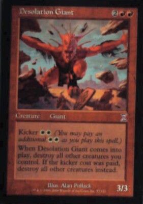 Desolation Giant - Timeshifted: #57, Magic: The Gathering Nm R54