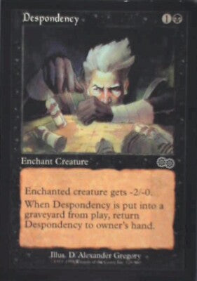 Despondency - Urza's Saga: #129, Magic: The Gathering Nm R58