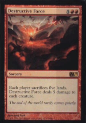 Destructive Force - Magic 2011 (M11): #133, Magic: The Gathering Nm R58