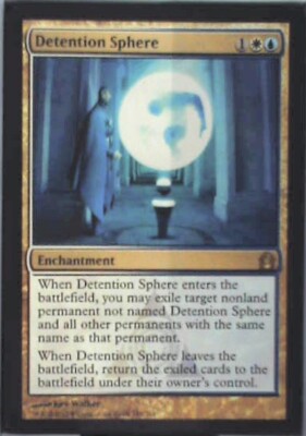Detention Sphere - Return to Ravnica: #155, Magic: The Gathering Nm R58