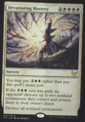 Devastating Mastery - Strixhaven: School of Mages: #14, MTG Nm R58