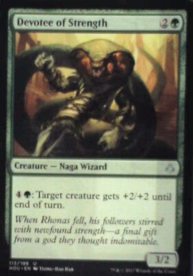 Devotee of Strength - Hour of Devastation: #113, Magic: The Gathering Nm R58