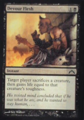 Devour Flesh - Gatecrash: #63, Magic: The Gathering Nm R58