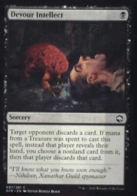Devour Intellect - Adventures in the Forgotten Realms: #97, MTG Nm R58