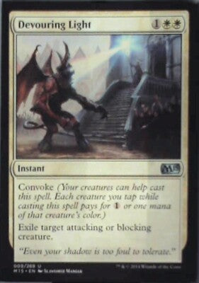 Devouring Light - Magic 2015 (M15): #9, Magic: The Gathering Nm R58