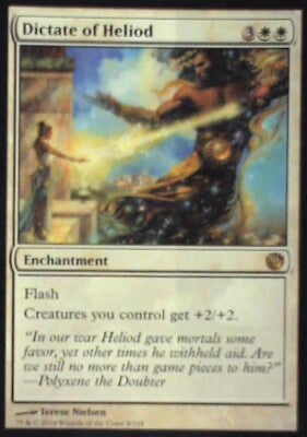 Dictate of Heliod - Journey Into Nyx: #8, Magic: The Gathering Nm R63