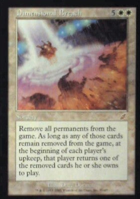 Dimensional Breach - Scourge: #9, Magic: The Gathering Nm R76