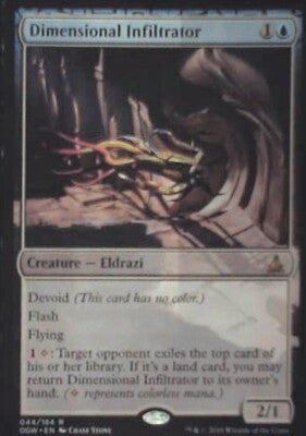 Dimensional Infiltrator - Oath of the Gatewatch: #44, MTG Nm R62