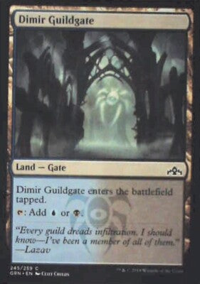 Dimir Guildgate (245) - Guilds of Ravnica: #245, Magic: The Gathering Nm R80