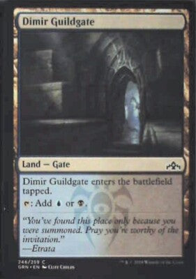 Dimir Guildgate (246) - Guilds of Ravnica: #246, Magic: The Gathering Nm R80