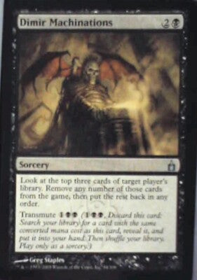 Dimir Machinations - Ravnica: City of Guilds: #84, Magic: The Gathering Nm R57