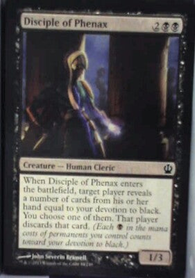 Disciple of Phenax - Theros: #84, Magic: The Gathering Nm R63