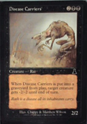 Disease Carriers - Urza's Destiny: #57, Magic: The Gathering Lp R45