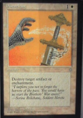 Disenchant - Ice Age: #20, Magic: The Gathering Nm R62