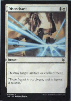 Disenchant - Zendikar Rising: #10, Magic: The Gathering Nm R76