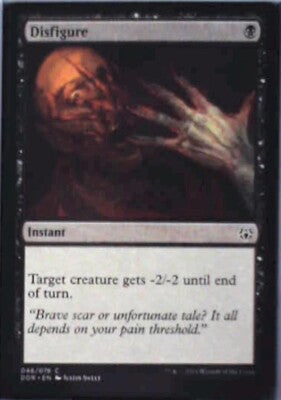 Disfigure - Duel Decks: Nissa vs. Ob Nixilis: #46, Magic: The Gathering