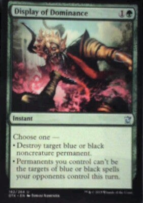 Display of Dominance - Dragons of Tarkir: #182, Magic: The Gathering