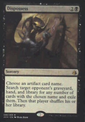 Dispossess - Amonkhet: #86, Magic: The Gathering Nm R80
