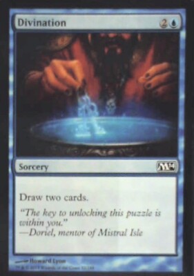 Divination - Magic 2014 (M14): #52, Magic: The Gathering Nm R62