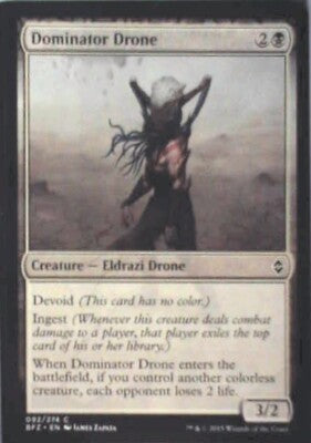 Dominator Drone - Battle for Zendikar: #92, Magic: The Gathering Nm R78