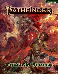 Pathfinder Rpg Pathfinder Core GM Screen Second Edition Sealed