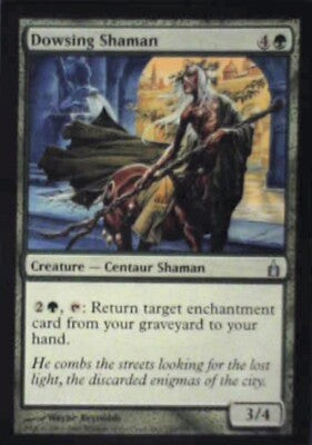 Dowsing Shaman - Ravnica: City of Guilds: #159, Magic: The Gathering Nm R57