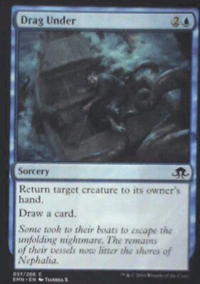 Drag Under - Eldritch Moon: #57, Magic: The Gathering Nm R62