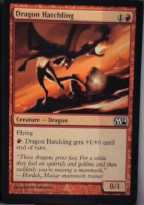 Dragon Hatchling - Magic 2014 (M14): #138, Magic: The Gathering Nm R62