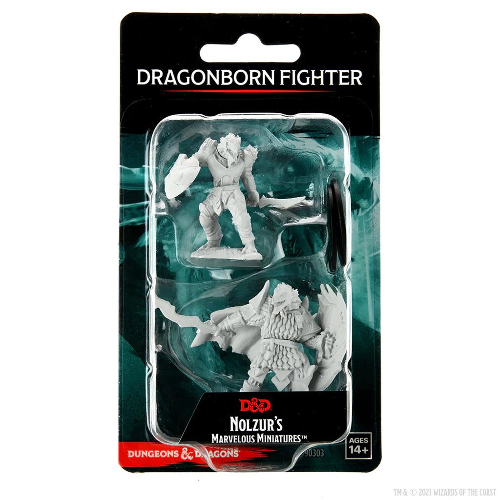 D&D Nolzur's Marvelous Miniatures: Dragonborn Fighter