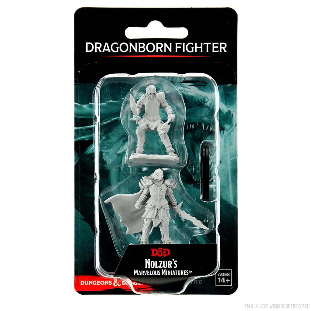 D&D Nolzur's Marvelous Miniatures: Dragonborn Fighter